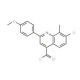 7-chloro-2-(4-methoxyphenyl)-8-methylquinoline-4-carbonyl chloride - chemical structure image