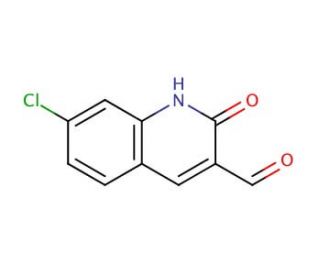 7-chloro-2-hydroxyquinoline-3-carbaldehyde (CAS 73568-43-1) - chemical structure image