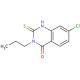 7-chloro-2-mercapto-3-propylquinazolin-4(3H)-one - chemical structure image