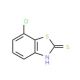 7-Chloro-2-mercaptobenzothiazole (CAS 1849-73-6) - chemical structure image