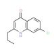 7-Chloro-2-propyl-4-quinolinol (CAS 1070879-96-7) - chemical structure image