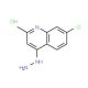 7-Chloro-4-hydrazino-2-methylquinoline hydrochloride (CAS 1172414-66-2) - chemical structure image