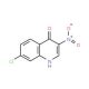 7-chloro-4-hydroxy-3-nitroquinoline (CAS 5350-50-5) - chemical structure image