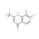 7-Chloro-8-methyl-2-(trifluoromethyl)quinolin-4-ol (CAS 59108-10-0) - chemical structure image