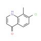 7-Chloro-8-methyl-4-quinolinol (CAS 203626-39-5) - chemical structure image