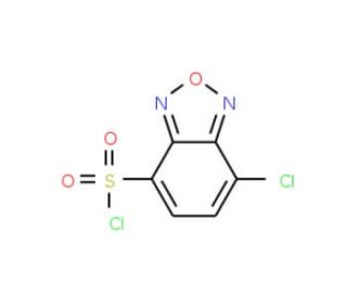 7-Chloro-benzo[1,2,5]oxadiazole-4-sulfonyl chloride (CAS 142246-48-8) - chemical structure image