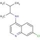 7-chloro-N-(3-methylbutan-2-yl)quinolin-4-amine - chemical structure image