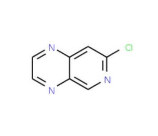 7-Chloro-pyrido[3,4-b]pyrazine (CAS 93049-39-9) - chemical structure image