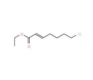 7-Chloro-trans-2-hepenoic acid ethyl ester (CAS 72448-93-2) - chemical structure image