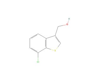 7-Chlorobenzo[b]thiophene-3-methanol (CAS 142181-53-1) - chemical structure image