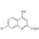 7-Chlorokynurenic acid (CAS 18000-24-3) - chemical structure image
