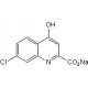 7-Chlorokynurenic acid sodium salt (CAS 1263094-00-3) - chemical structure image