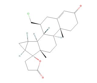 7-Chloromethyl 17R-Drospirenone (CAS 932388-89-1) - chemical structure image