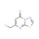 7-(chloromethyl)-5H-[1,3,4]thiadiazolo[3,2-a]pyrimidin-5-one (CAS 87572-02-9) - chemical structure image