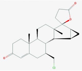 7-Chloromethyl Drospirenone (CAS 932388-90-4) - chemical structure image