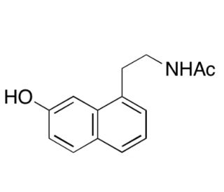 7-Desmethylagomelatine (CAS 152302-45-9) - chemical structure image