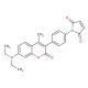 7-Diethylamino-3-(4-maleimidophenyl)-4-methylcoumarin (CAS 76877-33-3) - chemical structure image