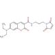 7-Diethylamino-3-[N-(3-maleimidopropyl)carbamoyl]coumarin (CAS 160291-54-3) - chemical structure image