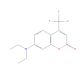 7-Diethylamino-4-(trifluoromethyl)coumarin (CAS 41934-47-8) - chemical structure image