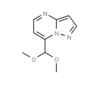 7-(dimethoxymethyl)pyrazolo[1,5-a]pyrimidine - chemical structure image