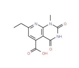 7-Ethyl-1-methyl-2,4-dioxo-1,2,3,4-tetrahydro-pyrido[2,3-d]pyrimidine-5-carboxylic acid - chemical structure image
