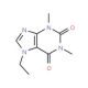 7-Ethyl Theophylline (CAS 23043-88-1) - chemical structure image