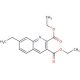 7-Ethylquinoline-2,3-dicarboxylic acid diethyl ester (CAS 948290-64-0) - chemical structure image
