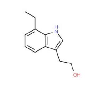 7-Ethyltryptophol (CAS 41340-36-7) - chemical structure image