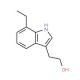 7-Ethyltryptophol (CAS 41340-36-7) - chemical structure image