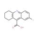 7-Fluoro-1,2,3,4-tetrahydro-acridine-9-carboxylic acid - chemical structure image