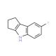 7-Fluoro-1,2,3,4-tetrahydrocyclopenta[b]indole - chemical structure image