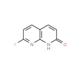 7-Fluoro-[1,8]naphthyridin-2-ol (CAS 846033-37-2) - chemical structure image