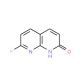 7-Fluoro-[1,8]naphthyridin-2-ol (CAS 846033-37-2) - chemical structure image