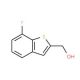 (7-Fluoro-1-benzothiophen-2-yl)methanol - chemical structure image