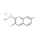 7-Fluoro-2-hydrazino-3-methylquinoline hydrochloride (CAS 1171659-05-4) - chemical structure image
