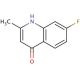 7-Fluoro-2-methyl-quinolin-4-ol (CAS 18529-03-8) - chemical structure image