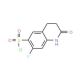7-fluoro-2-oxo-1,2,3,4-tetrahydroquinoline-6-sulfonyl chloride - chemical structure image