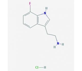 7-Fluorotryptamine HCl (CAS 159730-09-3) - chemical structure image