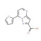7-Furan-2-yl-pyrazolo[1,5-a]pyrimidine-2-carboxylic acid - chemical structure image