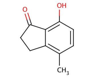 7-Hydroxy-4-methyl-1-indanone (CAS 67901-82-0) - chemical structure image