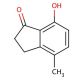 7-Hydroxy-4-methyl-1-indanone (CAS 67901-82-0) - chemical structure image