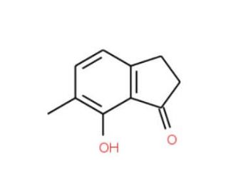 7-Hydroxy-6-methyl-1-indanone (CAS 68293-31-2) - chemical structure image