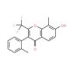 7-Hydroxy-8-methyl-3-o-tolyl-2-trifluoromethyl-chromen-4-one - chemical structure image