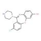 7-Hydroxy Amoxapine (CAS 37081-76-8) - chemical structure image