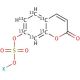7-Hydroxy Coumarin-13C6 Sulfate Potassium Salt (CAS 1135316-80-1 (unlabeled)) - chemical structure image