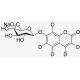 7-Hydroxy Coumarin-d5 β-D-Glucuronide Sodium Salt - chemical structure image