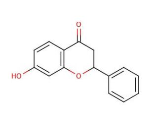 7-Hydroxyflavanone (CAS 6515-36-2) - chemical structure image