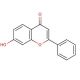 7-Hydroxyflavone (CAS 6665-86-7) - chemical structure image