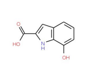 7-Hydroxyindole-2-carboxylic acid (CAS 84639-84-9) - chemical structure image