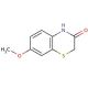 7-Methoxy-1,4-benzothiazin-3(4H)-one (CAS 22726-30-3) - chemical structure image